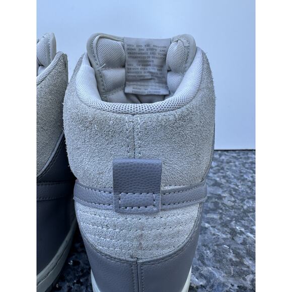 Nike Dunk Sky Hi Women's US Size 7 (528899-005) Gray Hidden Wedge Heel Shoes - Picture 4 of 12